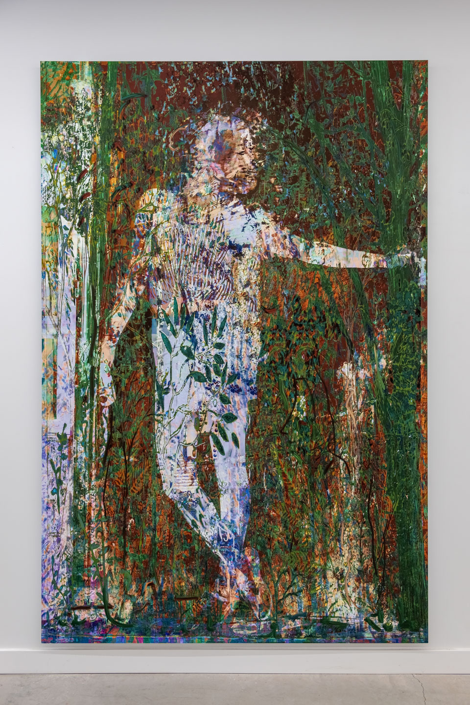 Alex Fischer, Homo Deus, 2022-171224, 87 × 58 inch matte gicleé